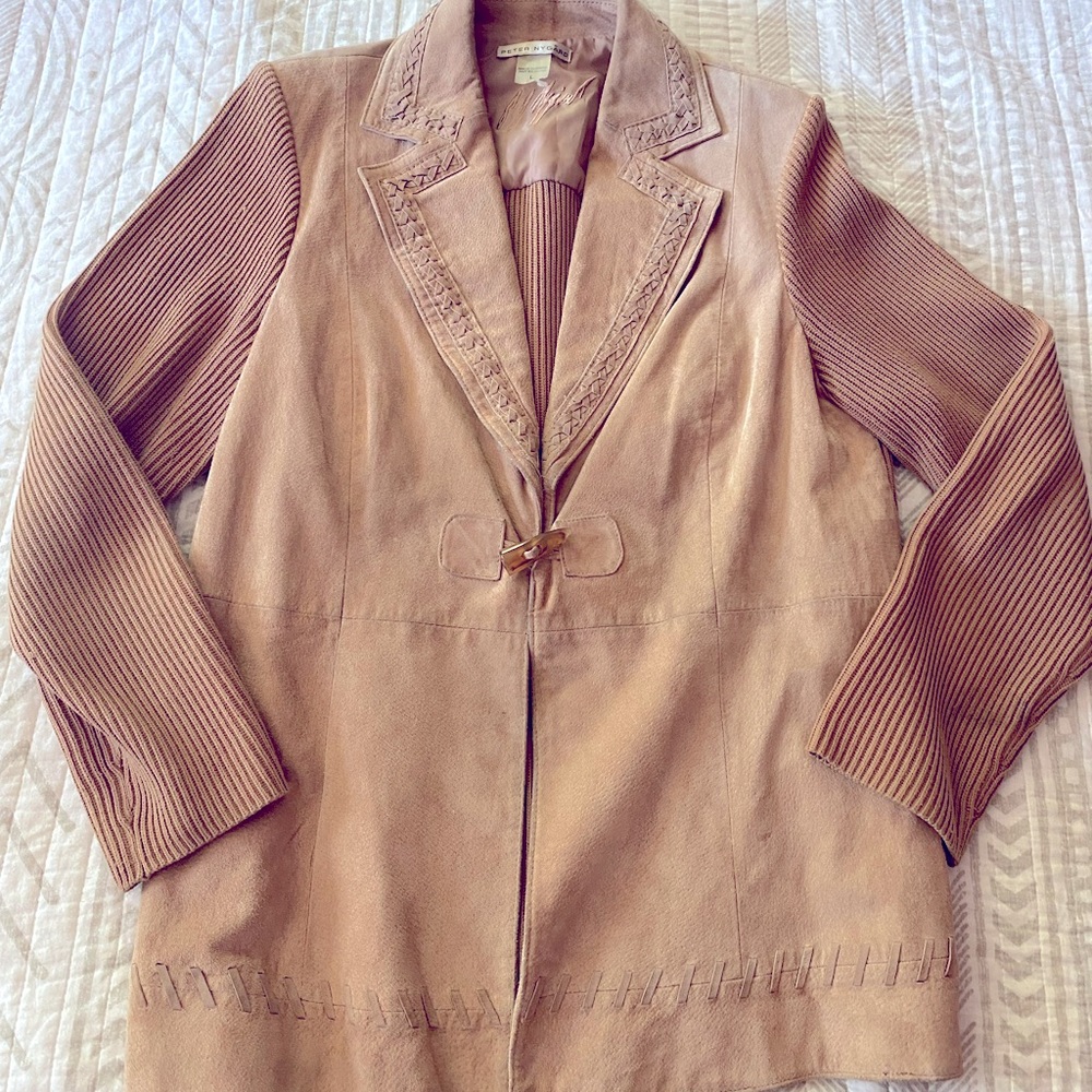 Vintage Peter Nygard Suede Jacket
